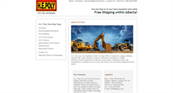 Desktop Screenshot of hepoly.com